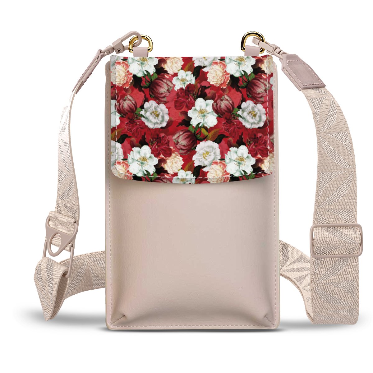 Modello di fiore rosso