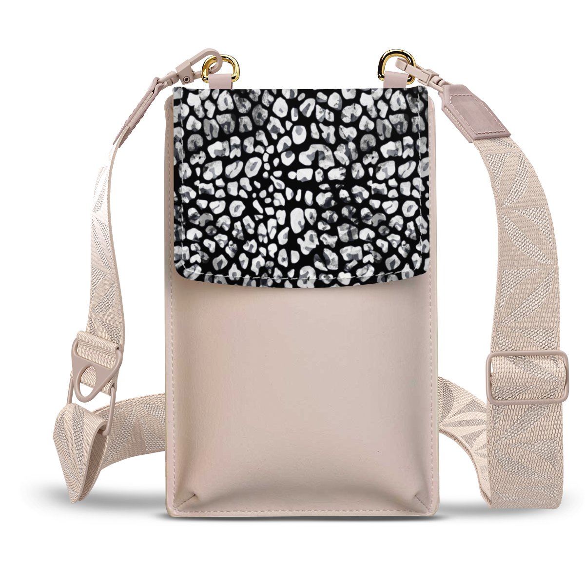 Monochrome leopard spots