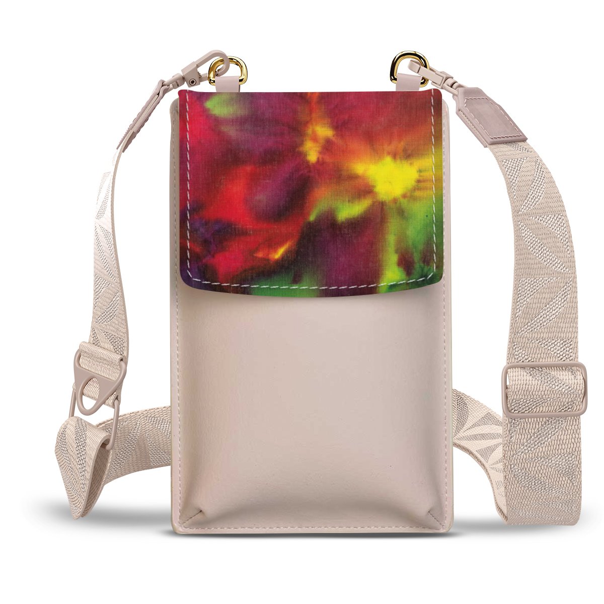 Fleurs brûlantes Tie Dye Pattern