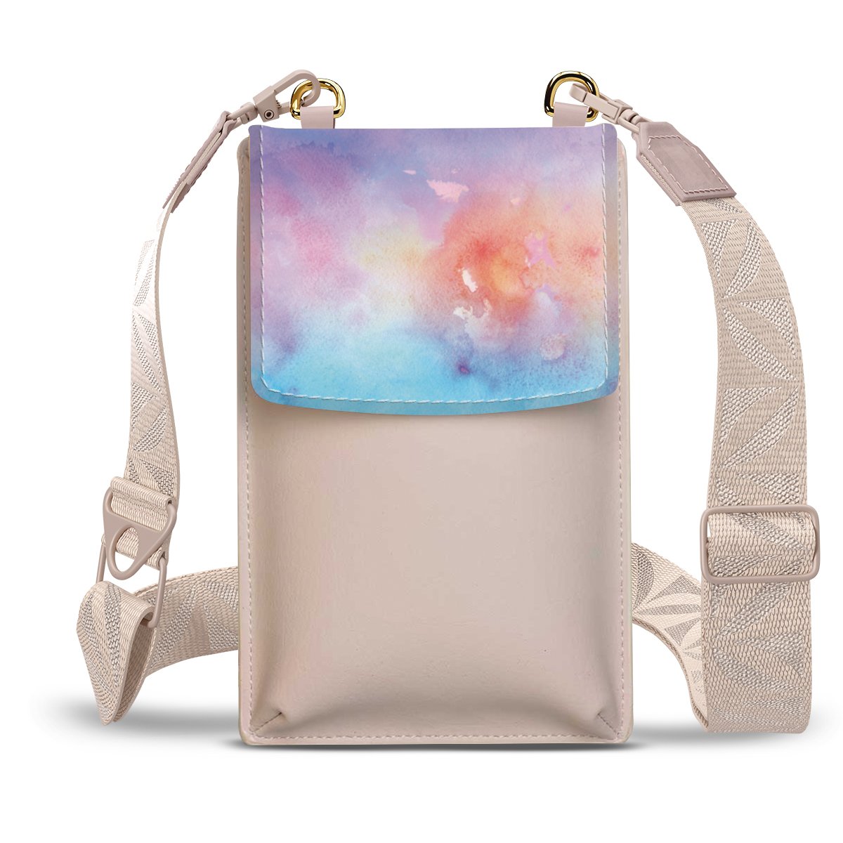 Pinceau aquarelle couleurs claires