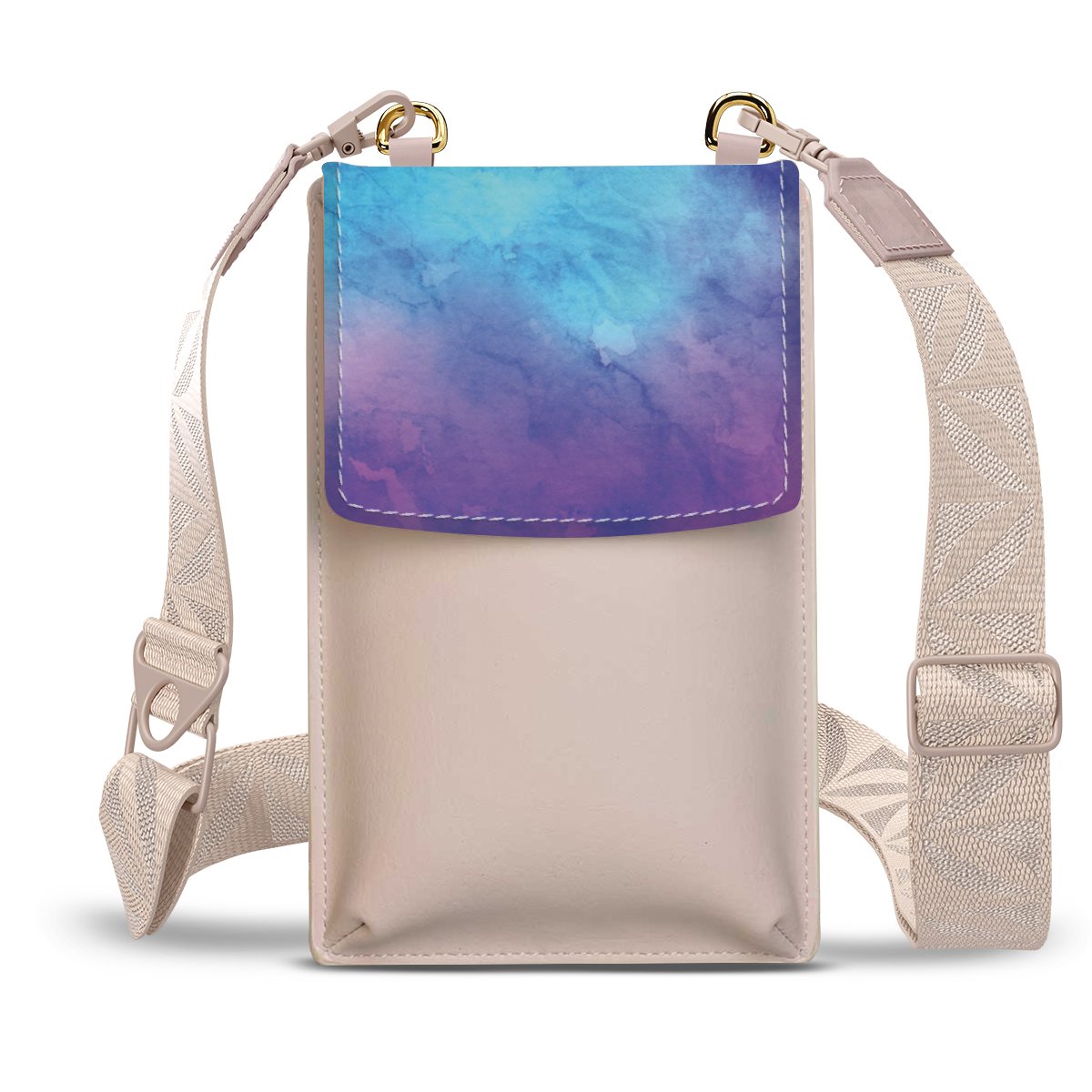 Aquarelle Bleu Rose Fade