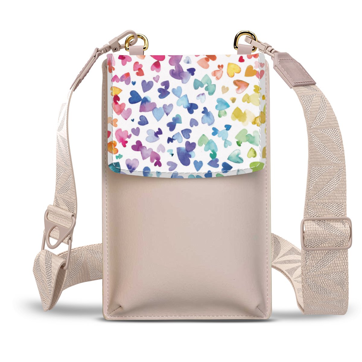 Coeurs d'amour aquarelle