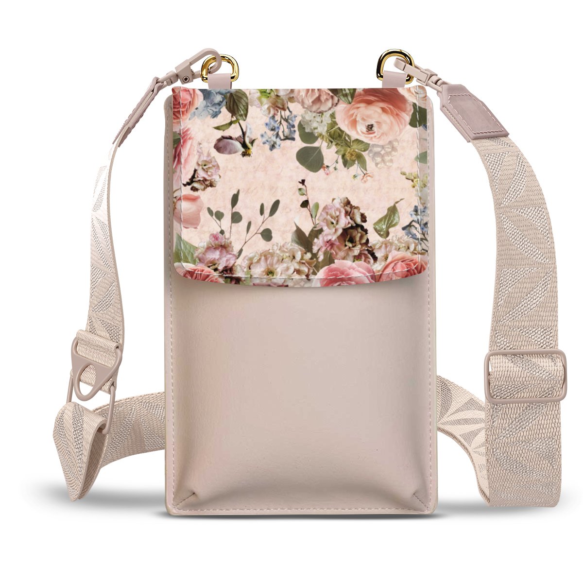 Cornice di fiori peonie pastello