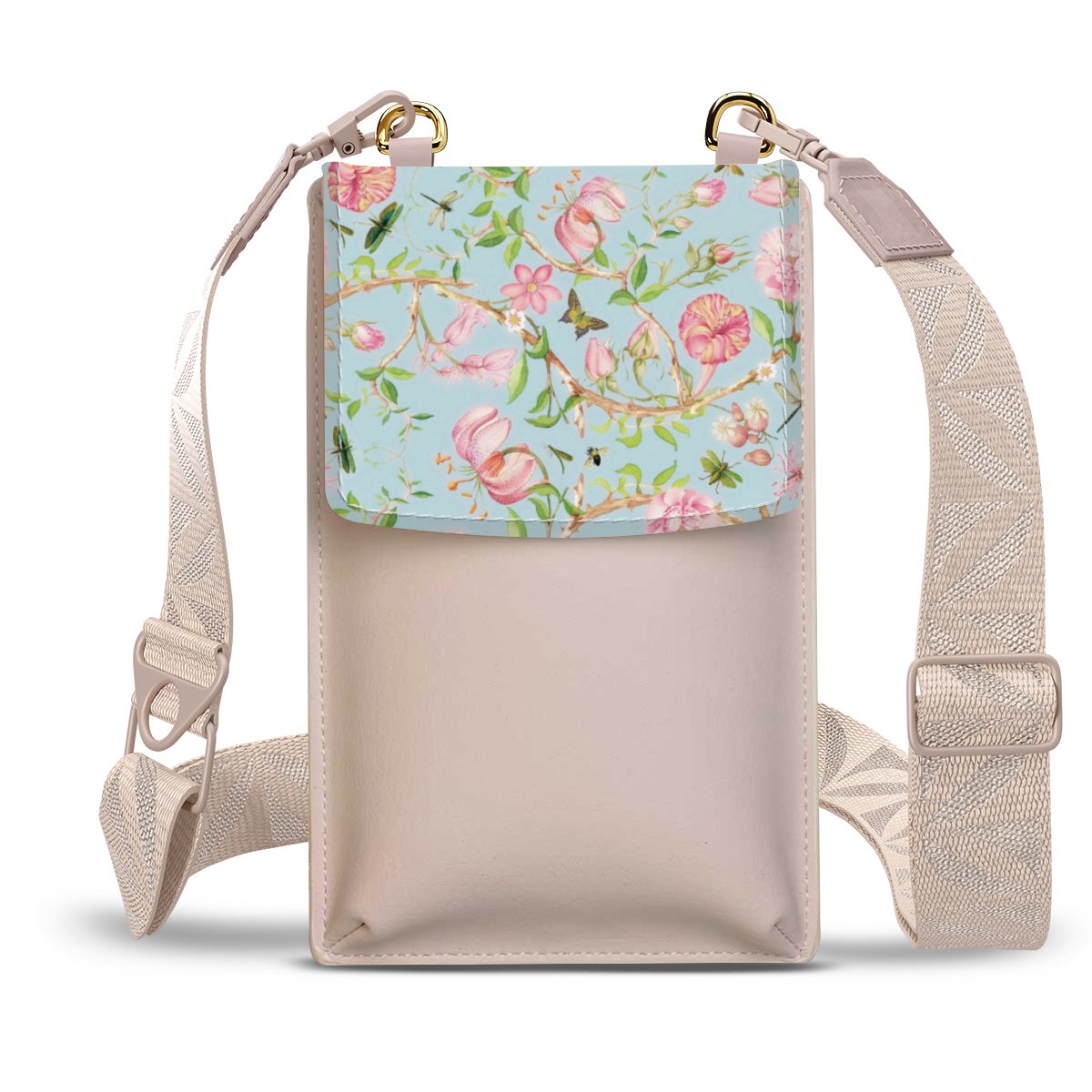 Fleurs Botaniques Vintage Bleu