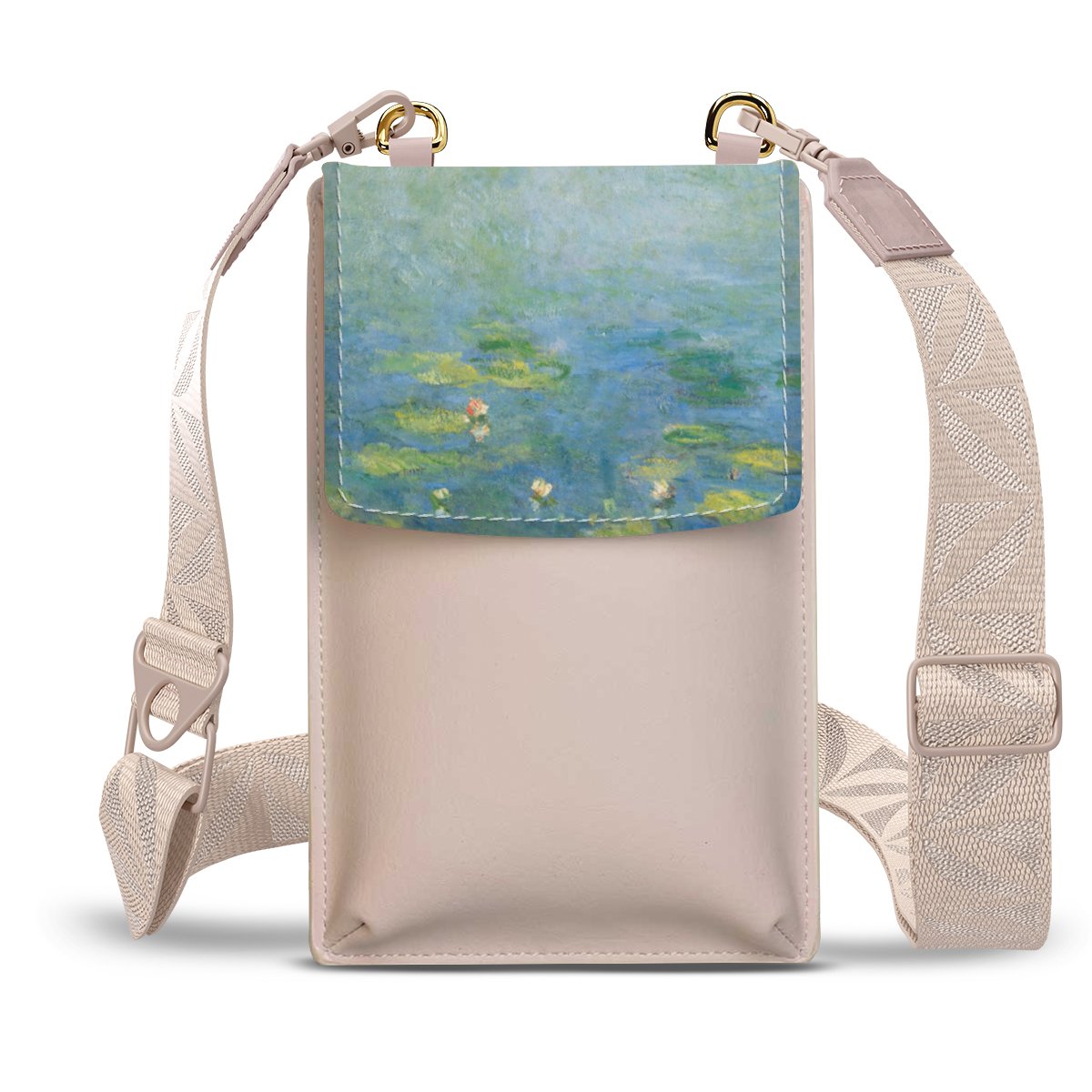 Nymphéas Claude Monet-Bleu