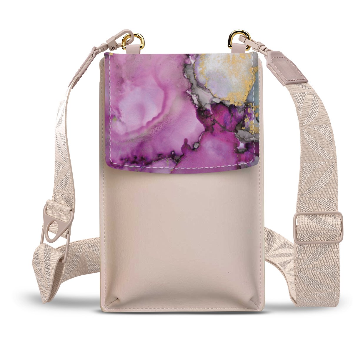 Alcohol Ink Art Pink