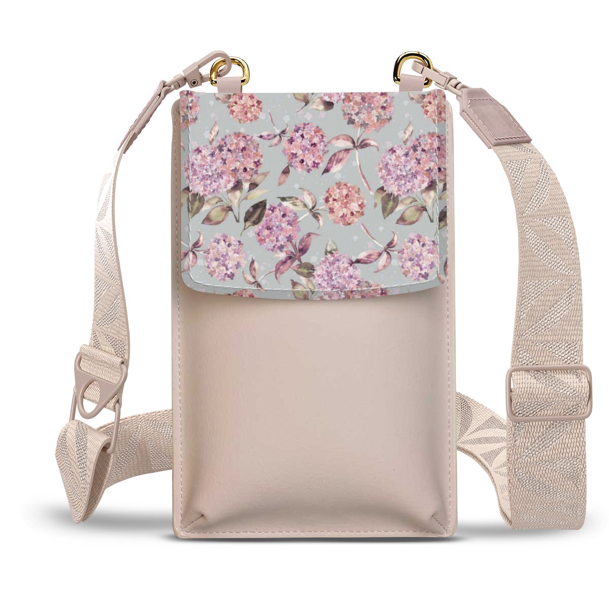 Pastel Magic Hydrangea Floral Watercolor Pink