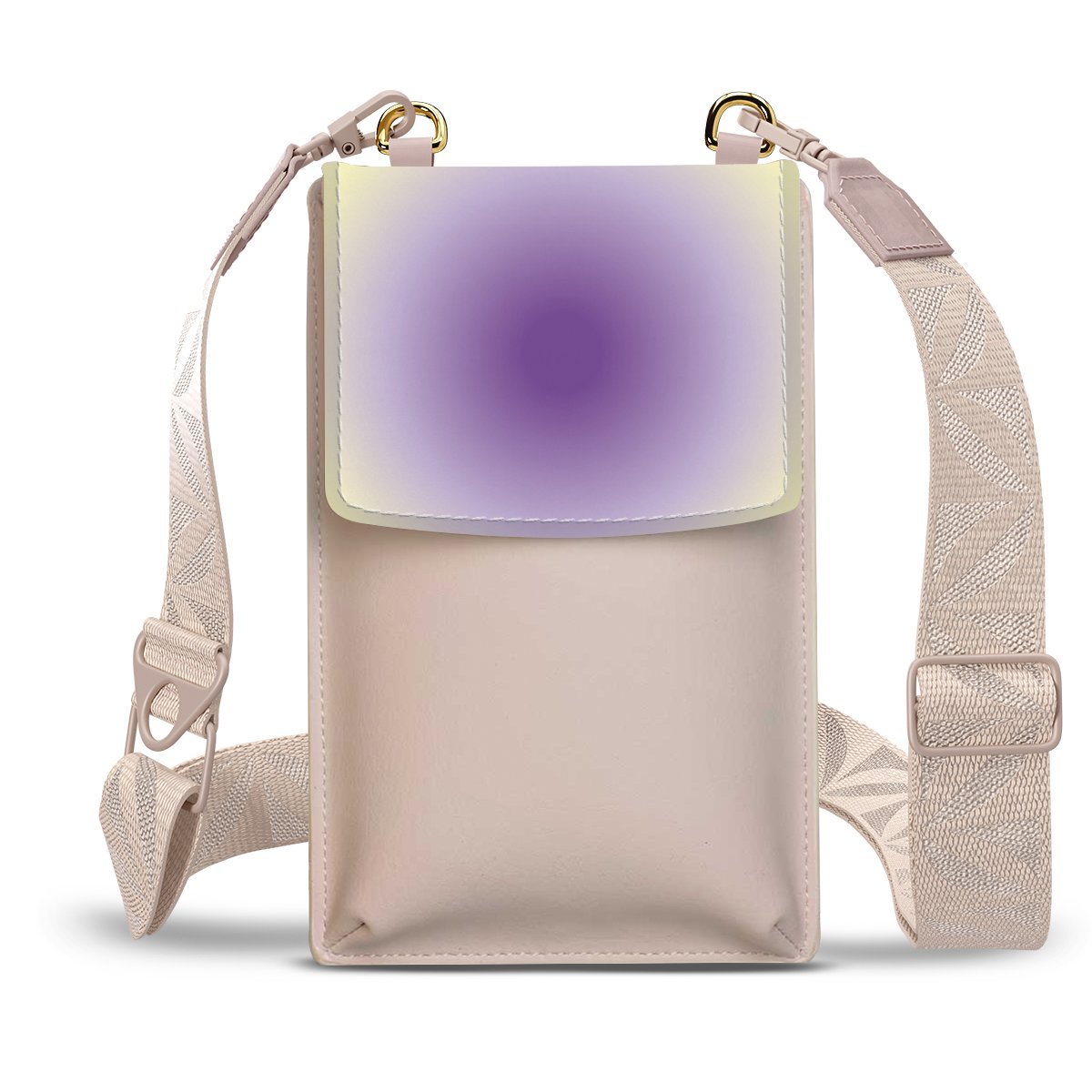 Aura viola cerchio giallo