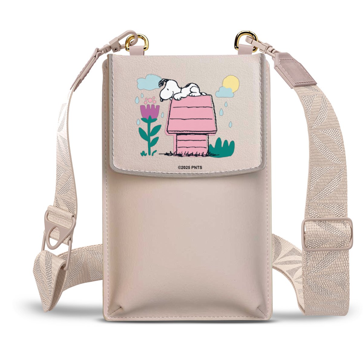Snoopy Chenil Printemps transparent