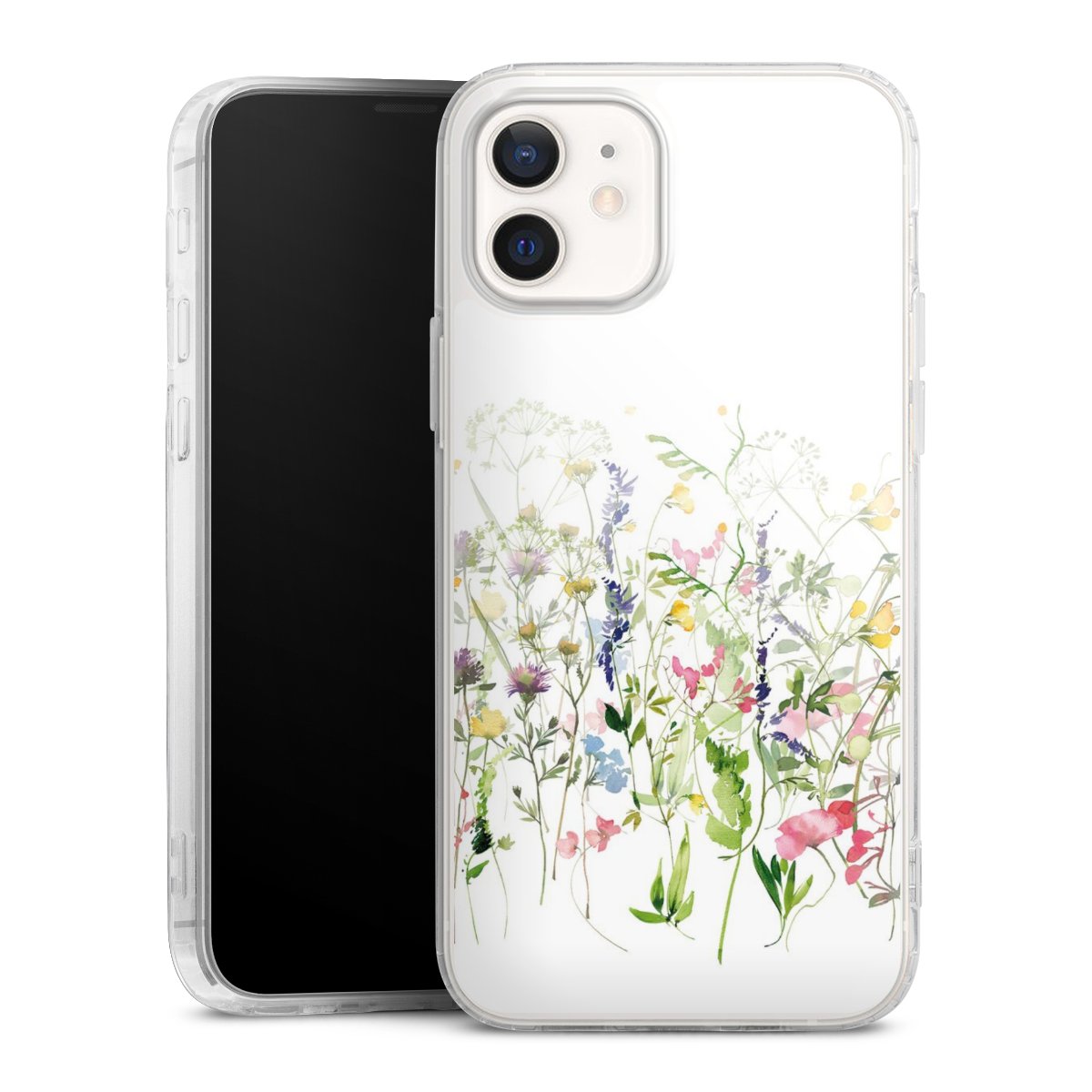 Bunte Frühlingsblumen Wiese