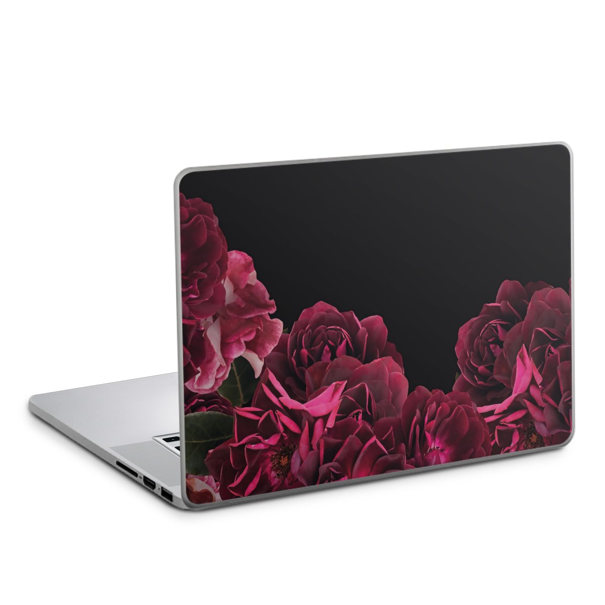 Rose vintage su nero