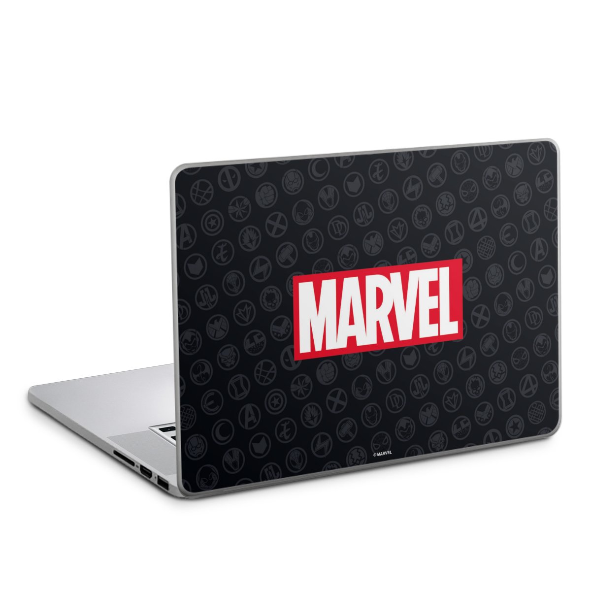 Marvel Logo Black Red 