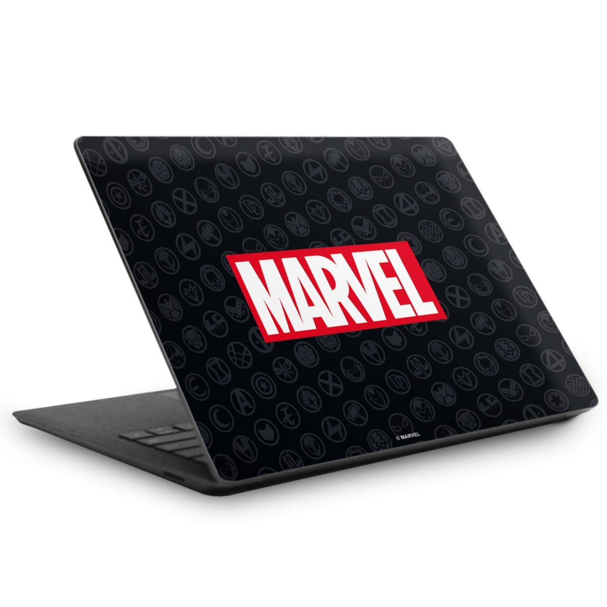 Marvel Logo Black Red 