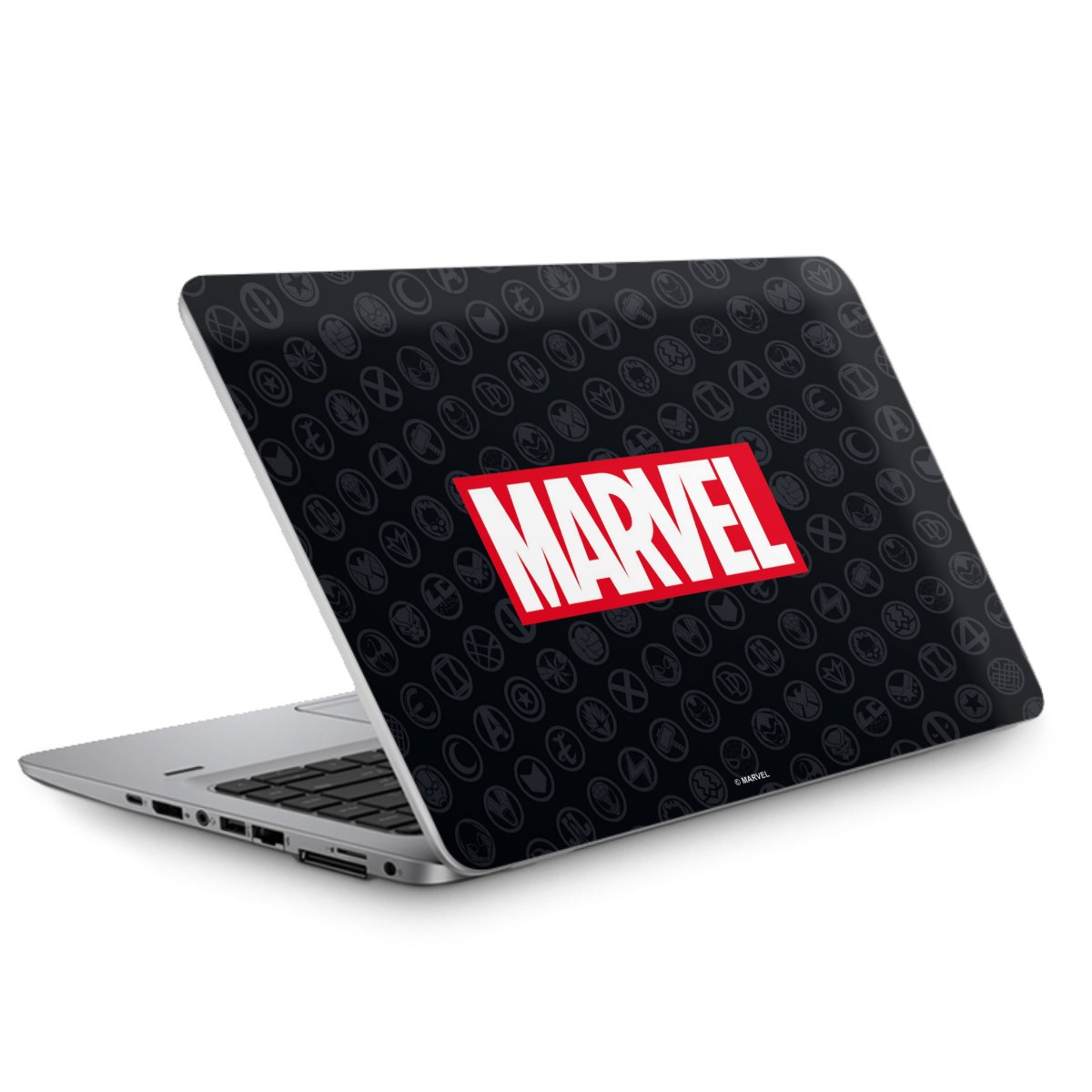 Marvel Logo Black Red 