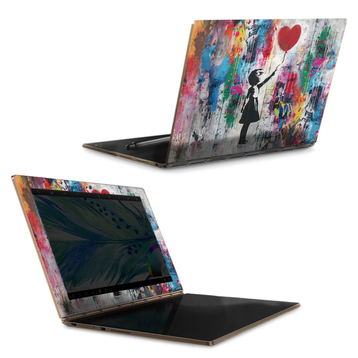 Balloon Girl Colorful