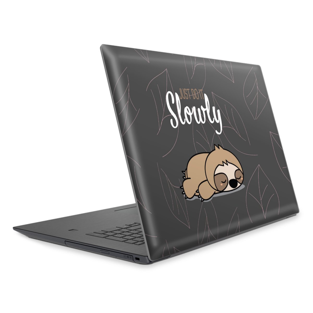 Just Do It Slowly Sloth Grey
