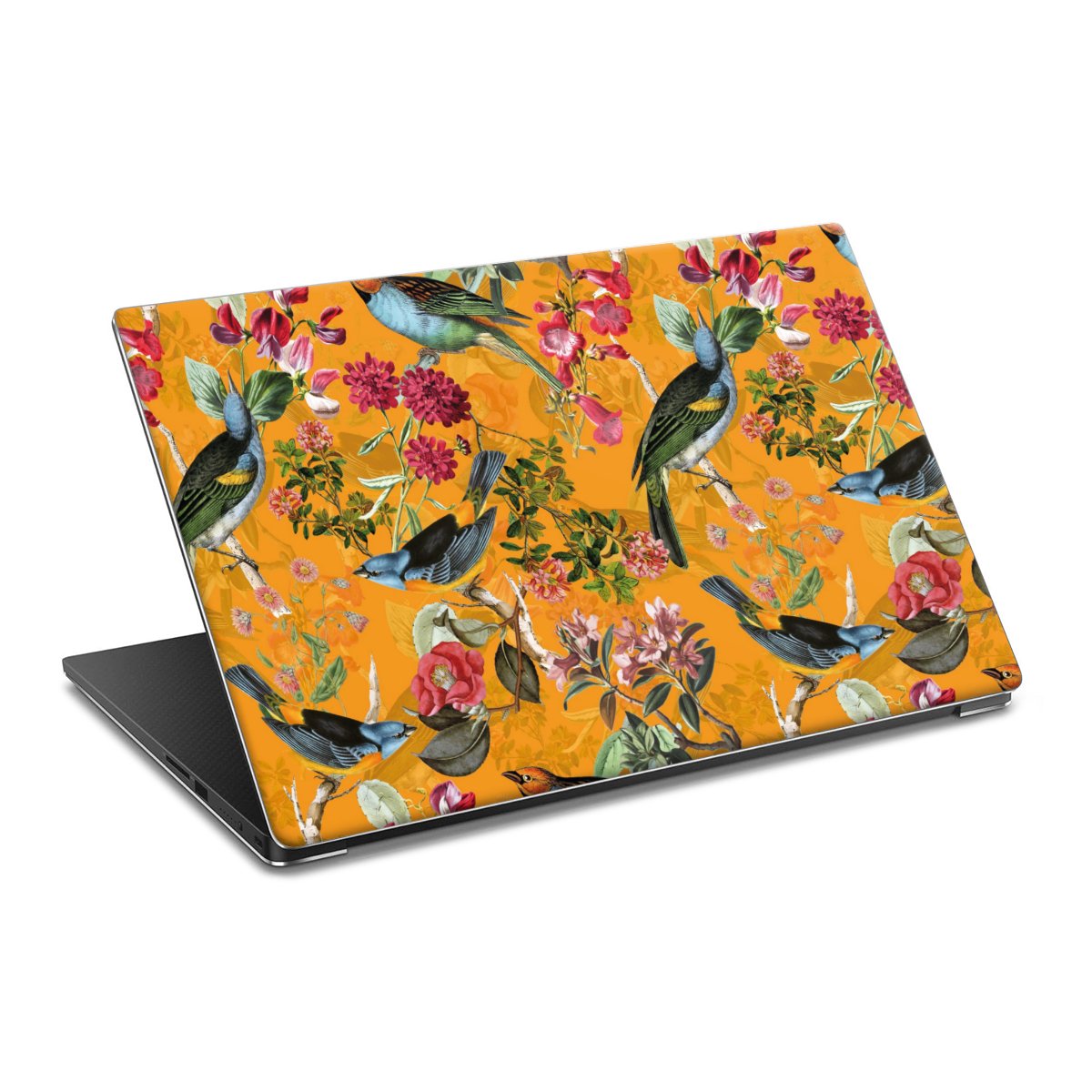 Vogels Bloemen Behang