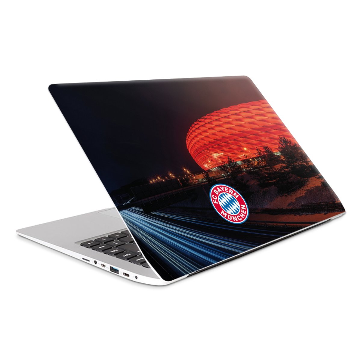 Allianz Arena bei Nacht FCB