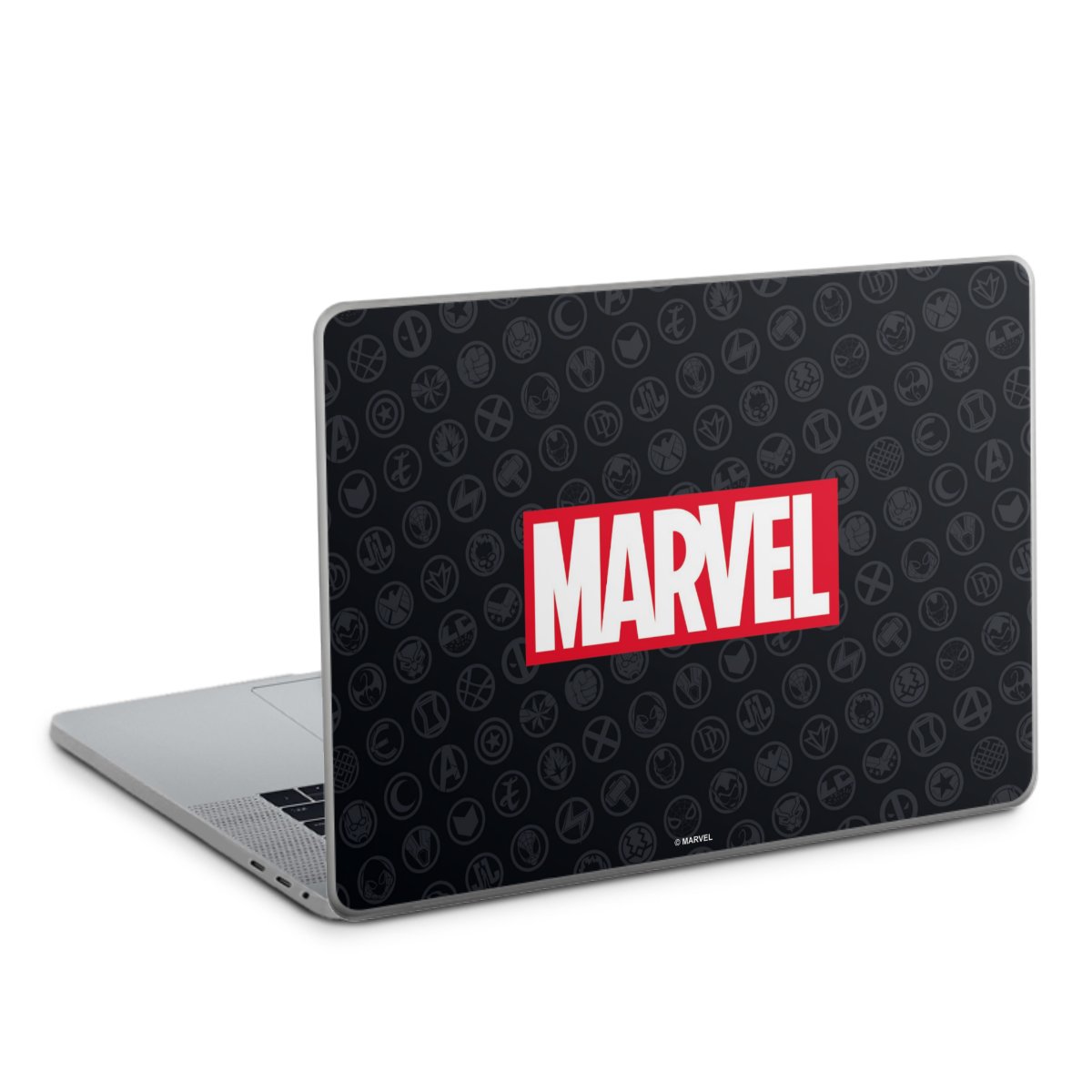 Marvel Logo Black Red 