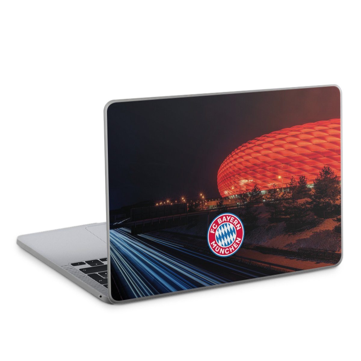 Allianz Arena bei Nacht FCB