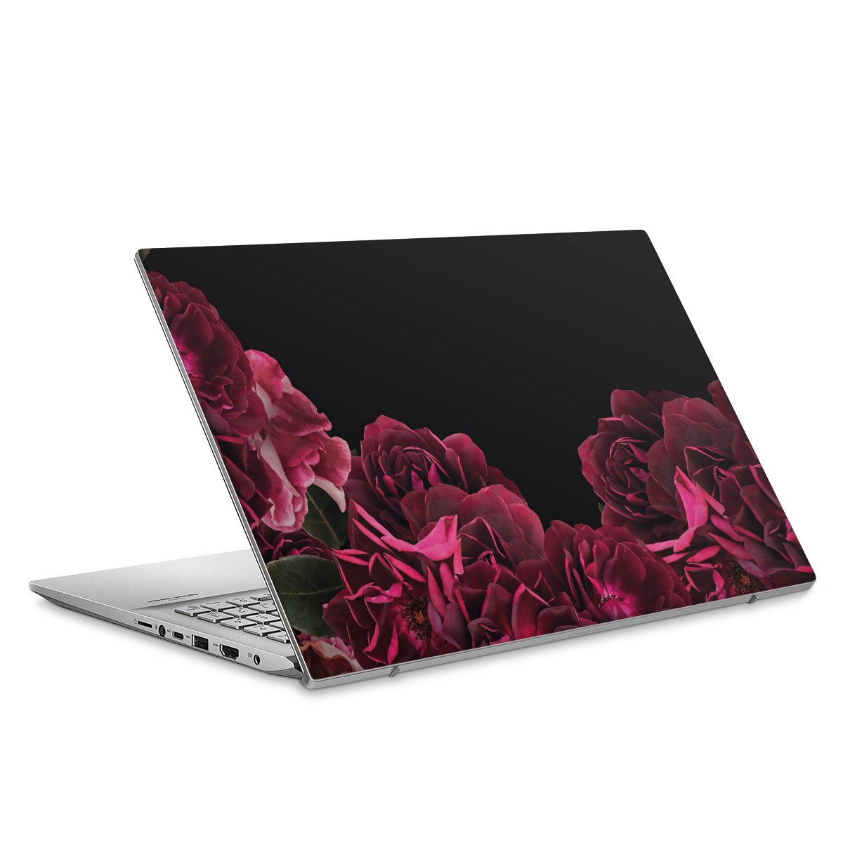 Rose vintage su nero