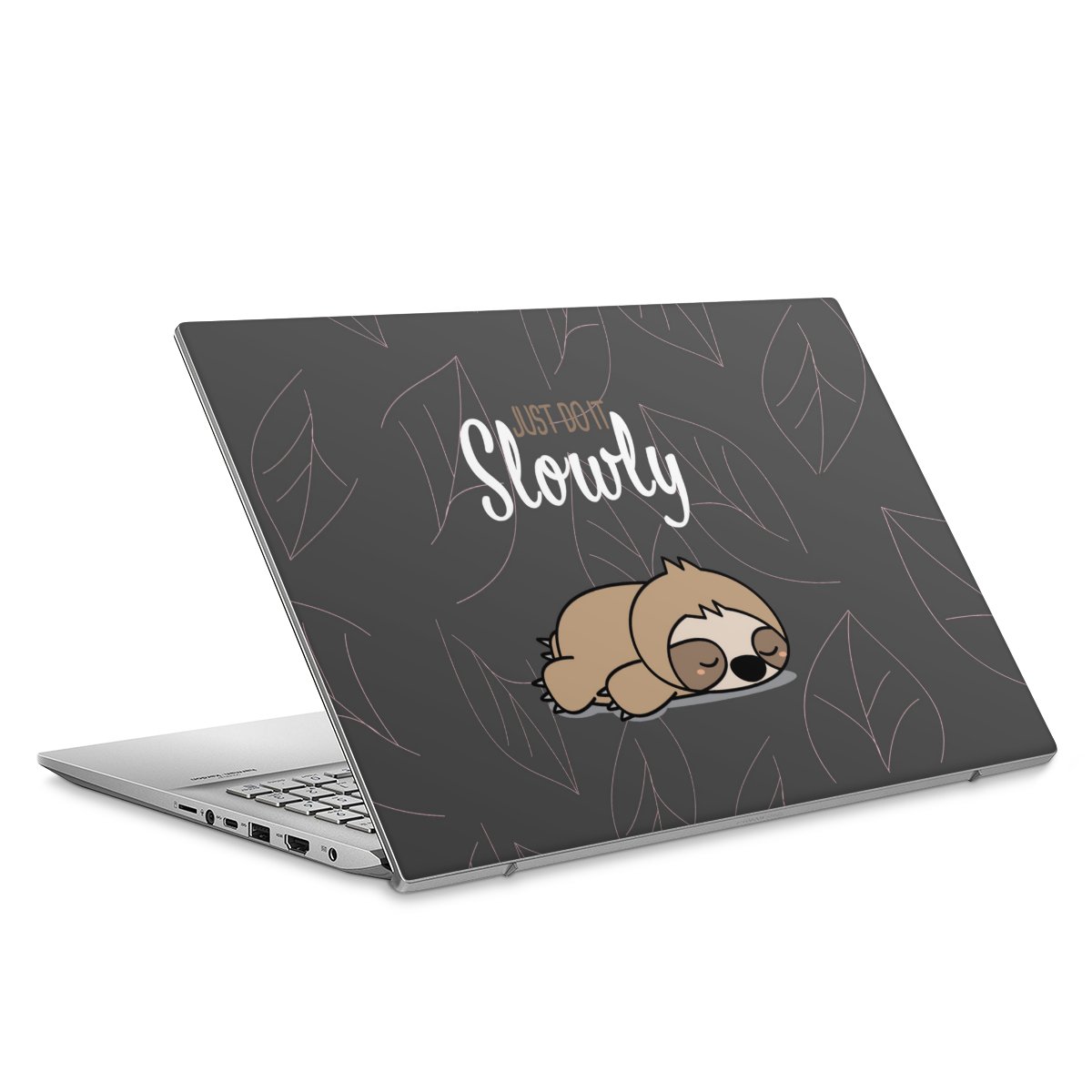 Just Do It Slowly Sloth Grey