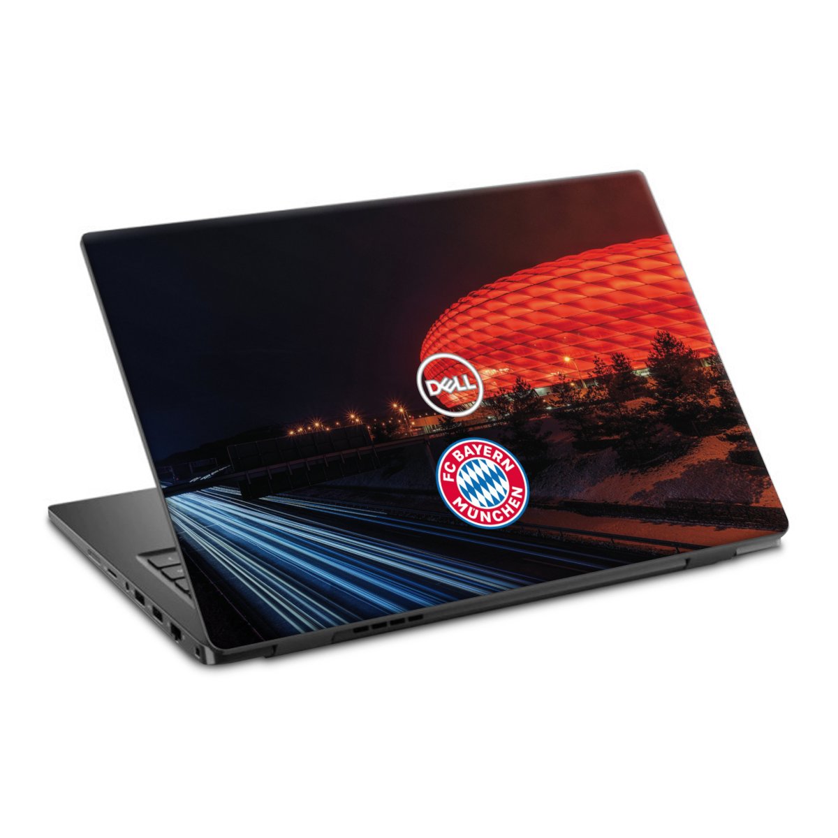 Allianz Arena bei Nacht FCB