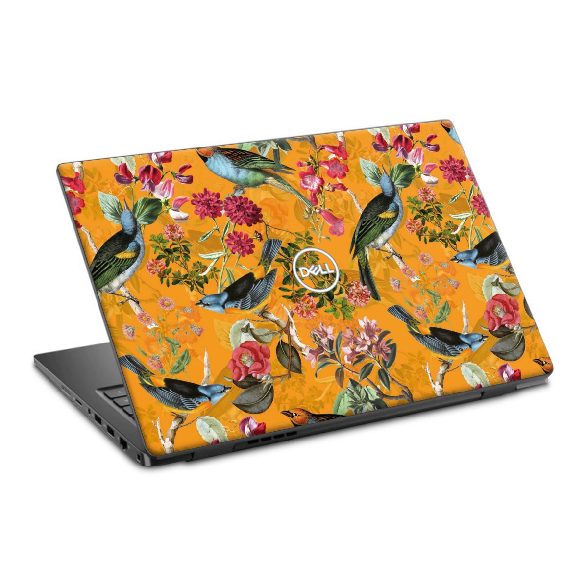 Vogels Bloemen Behang