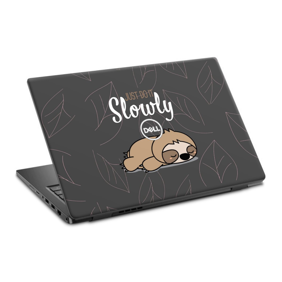 Just Do It Slowly Sloth Grey