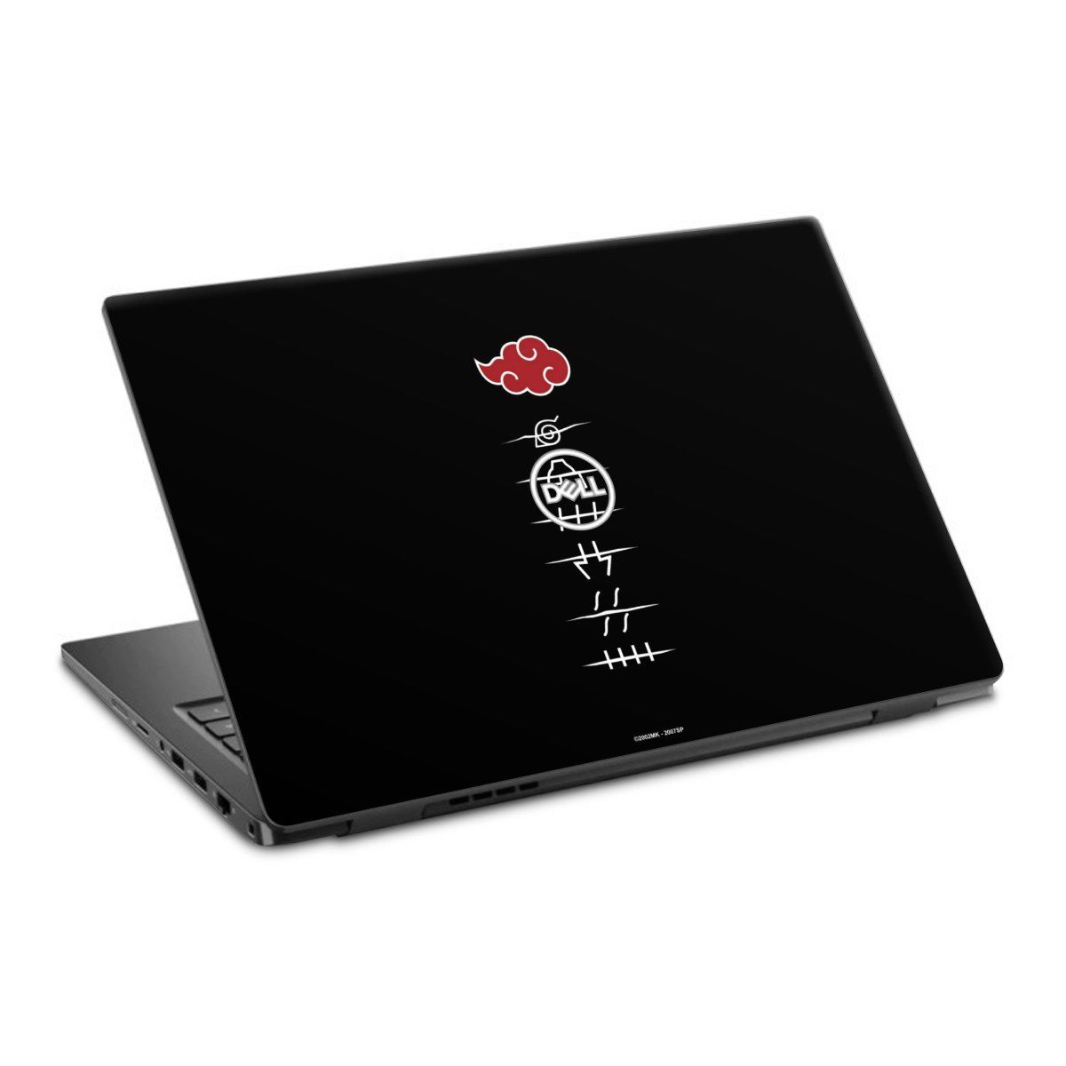 Symboles des membres de l'Akatsuki noirs