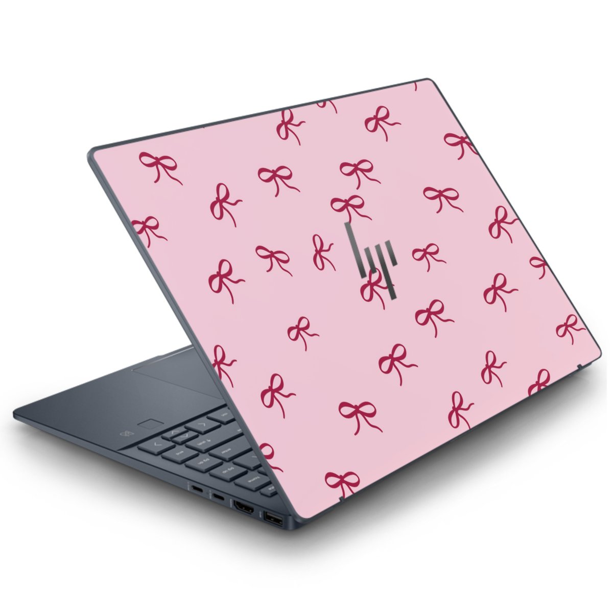 Bows Red Pink Pattern