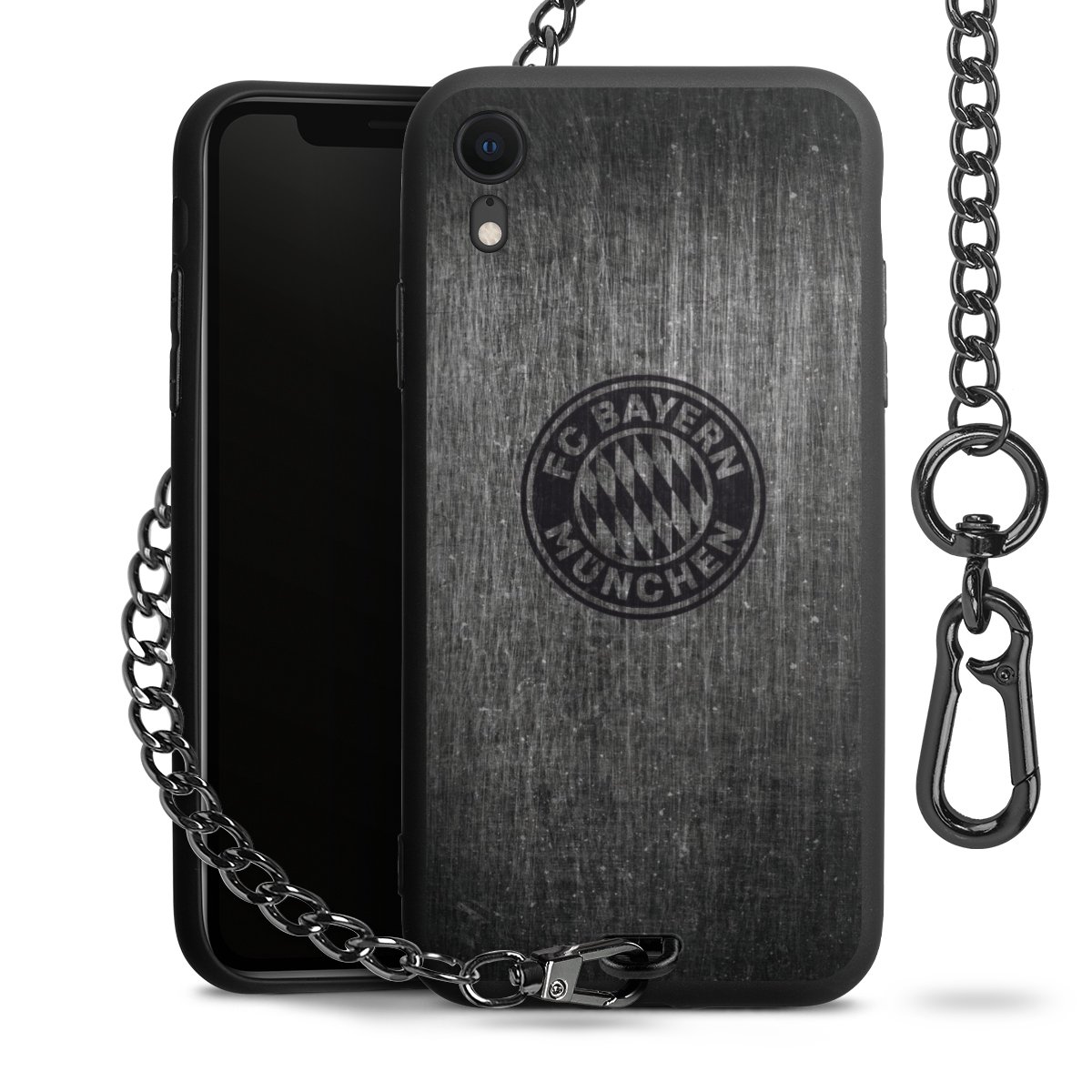 Metalllook FCB Logo einfarbig