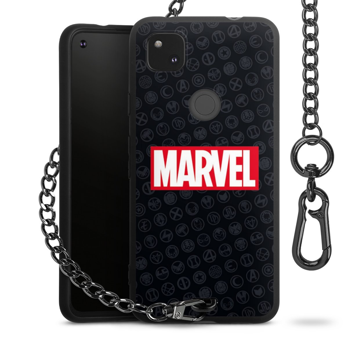 Marvel Logo Black Red 