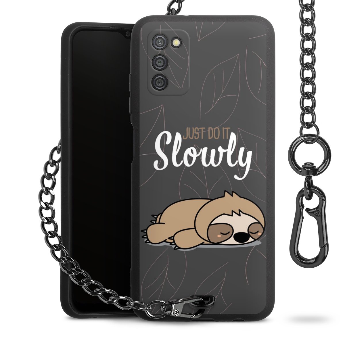 Just Do It Slowly Sloth Grey