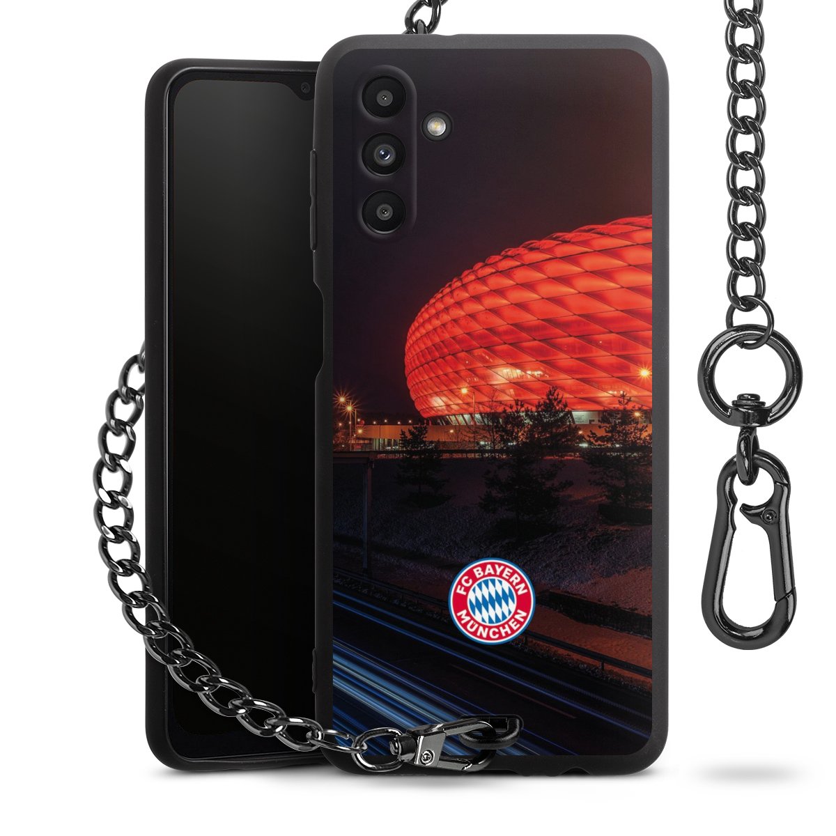 Allianz Arena bei Nacht FCB