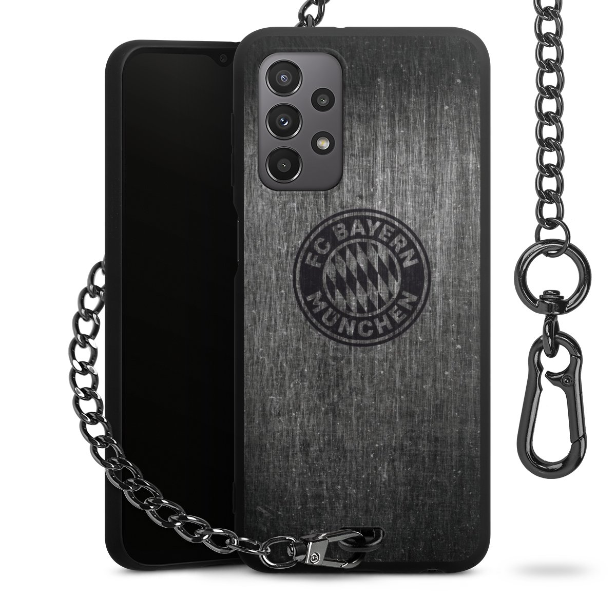 Metalllook FCB Logo einfarbig
