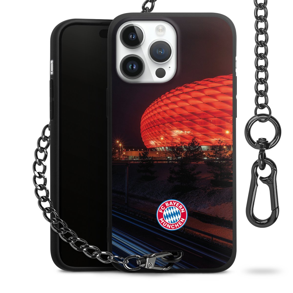 Allianz Arena bei Nacht FCB