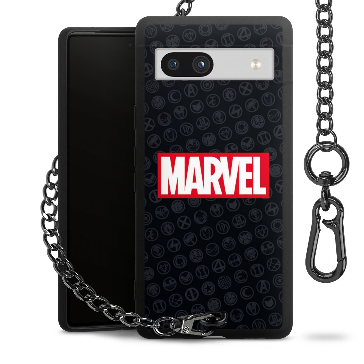 Marvel Logo Black Red 