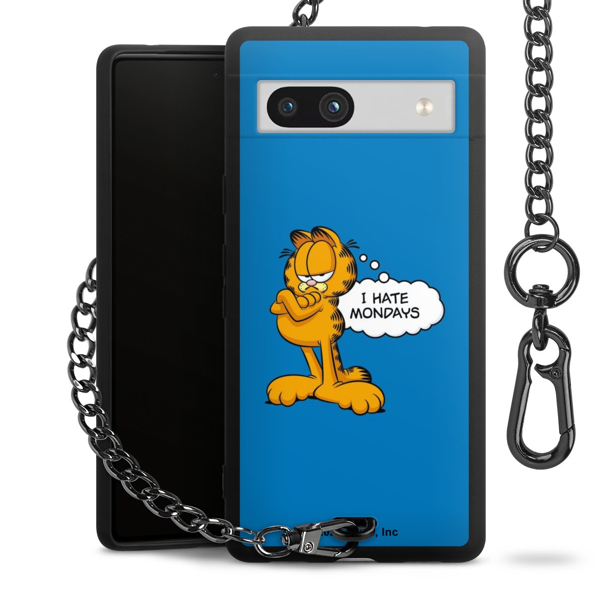 Garfield Ik haat maandagen blauw