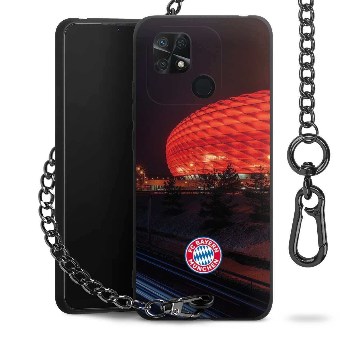 Allianz Arena bei Nacht FCB