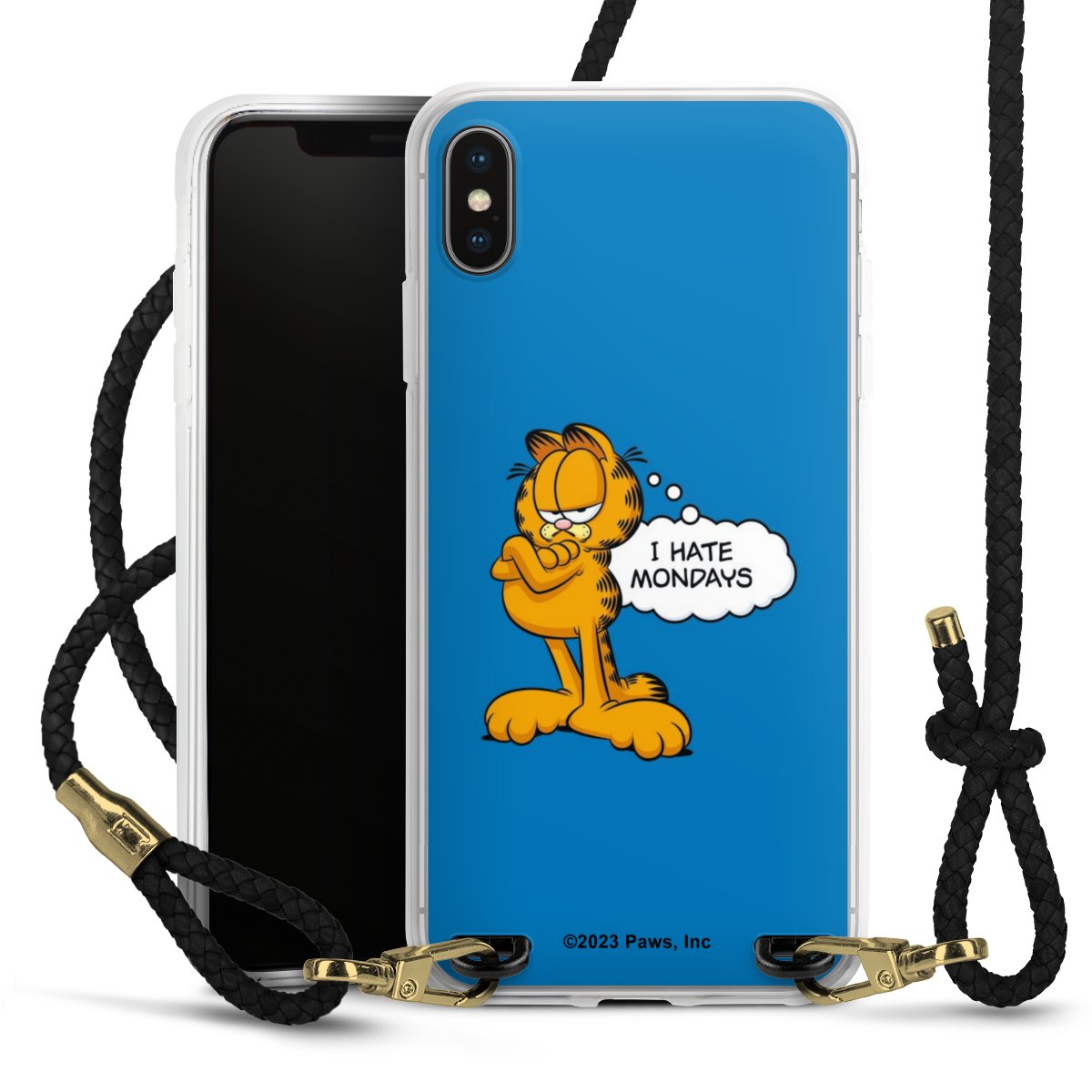 Garfield Je déteste les lundis Bleu