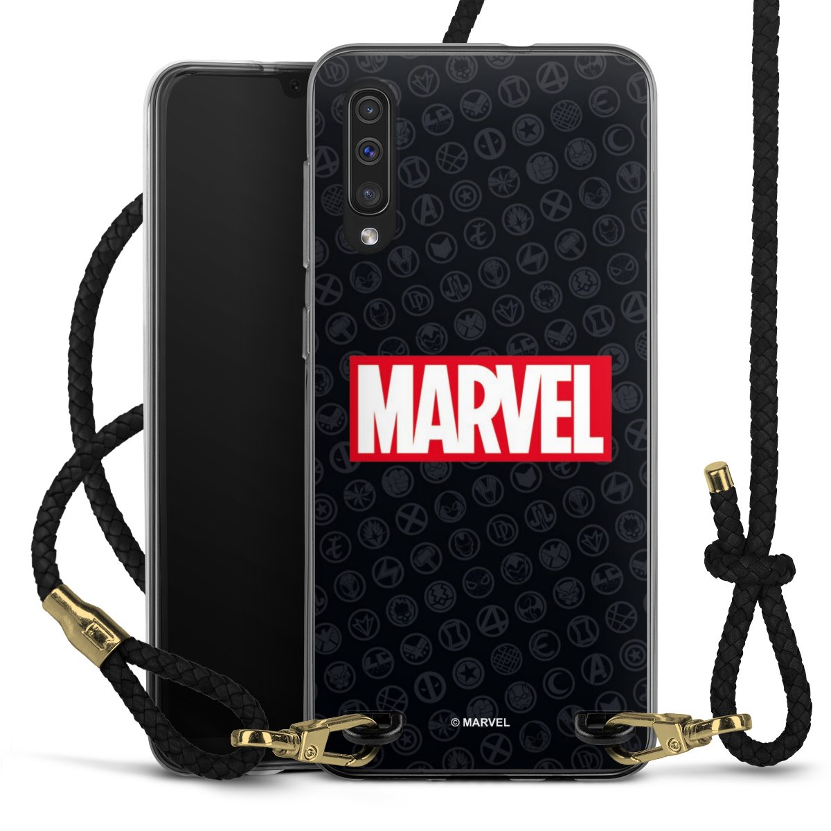 Marvel Logo Black Red 