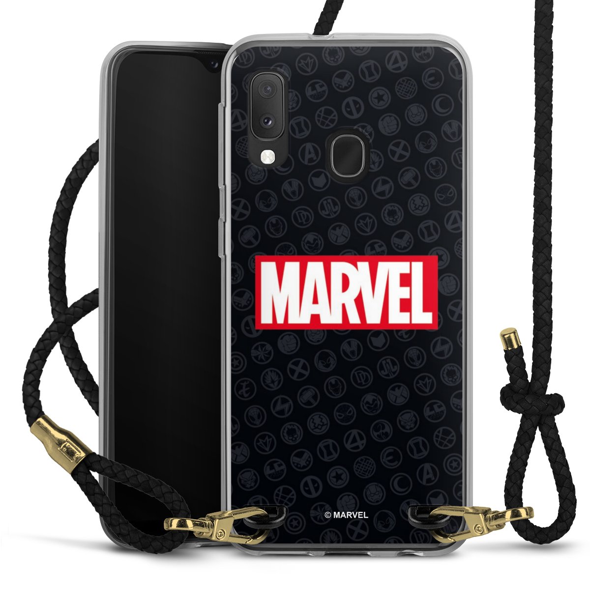 Marvel Logo Black Red 