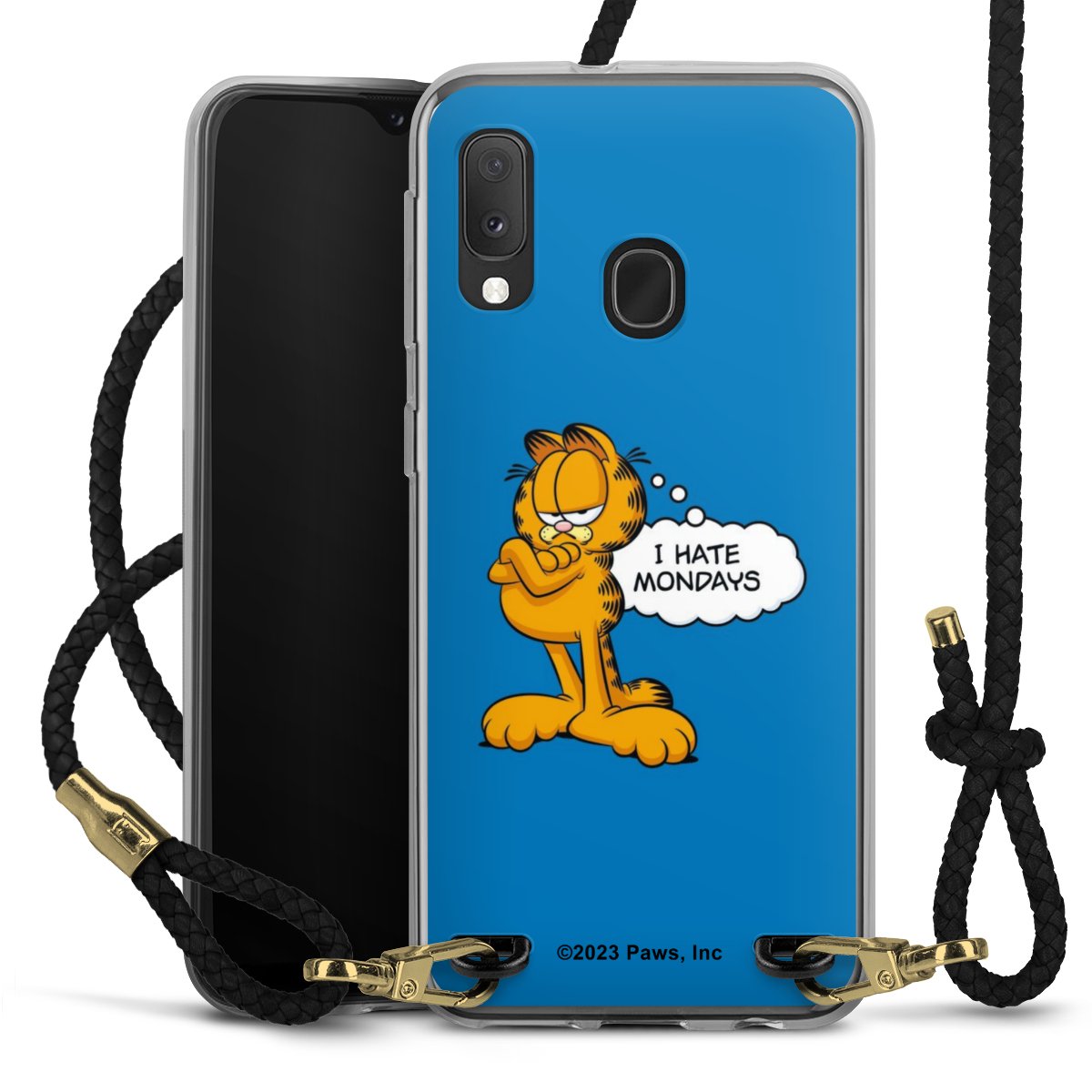 Garfield Je déteste les lundis Bleu