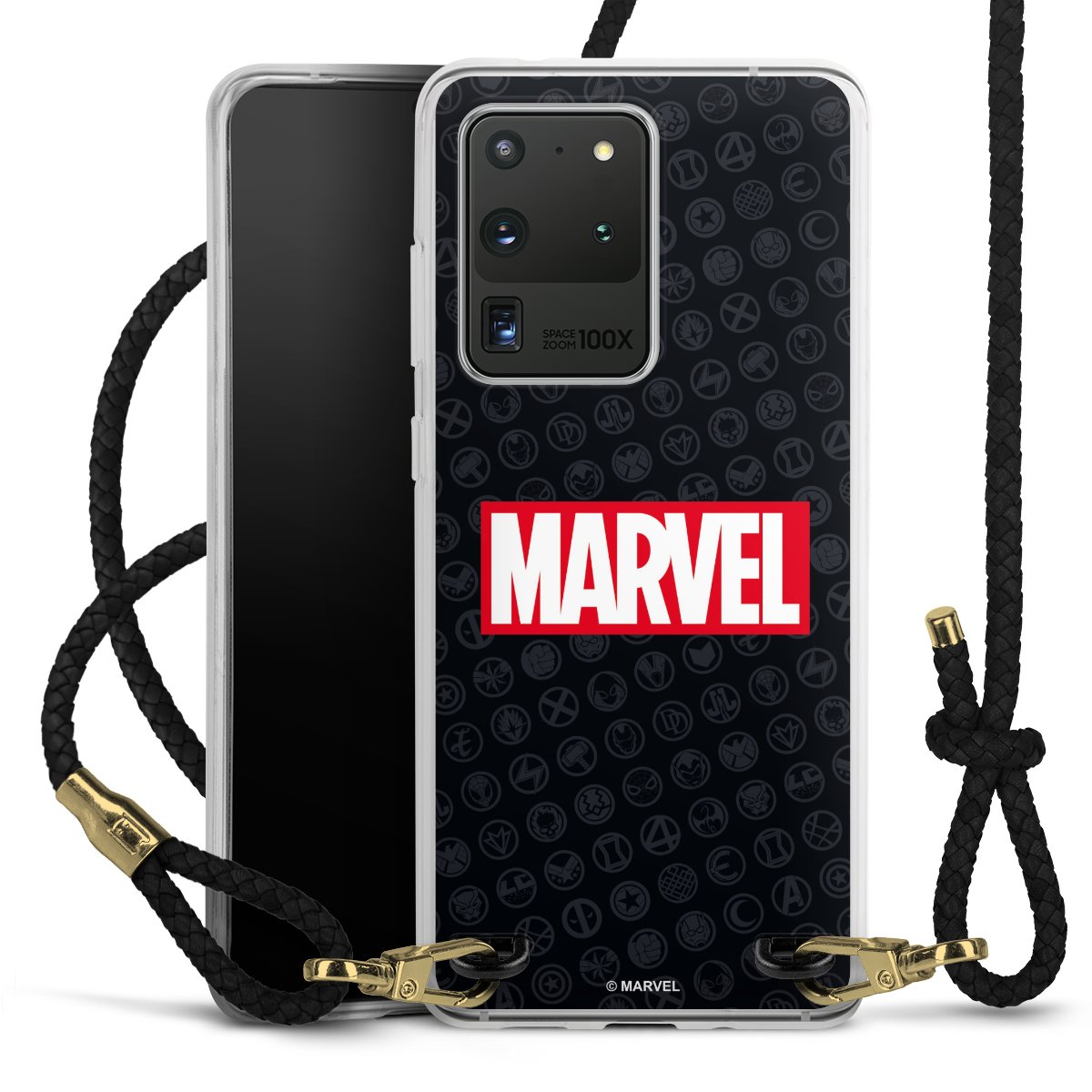 Marvel Logo Black Red 