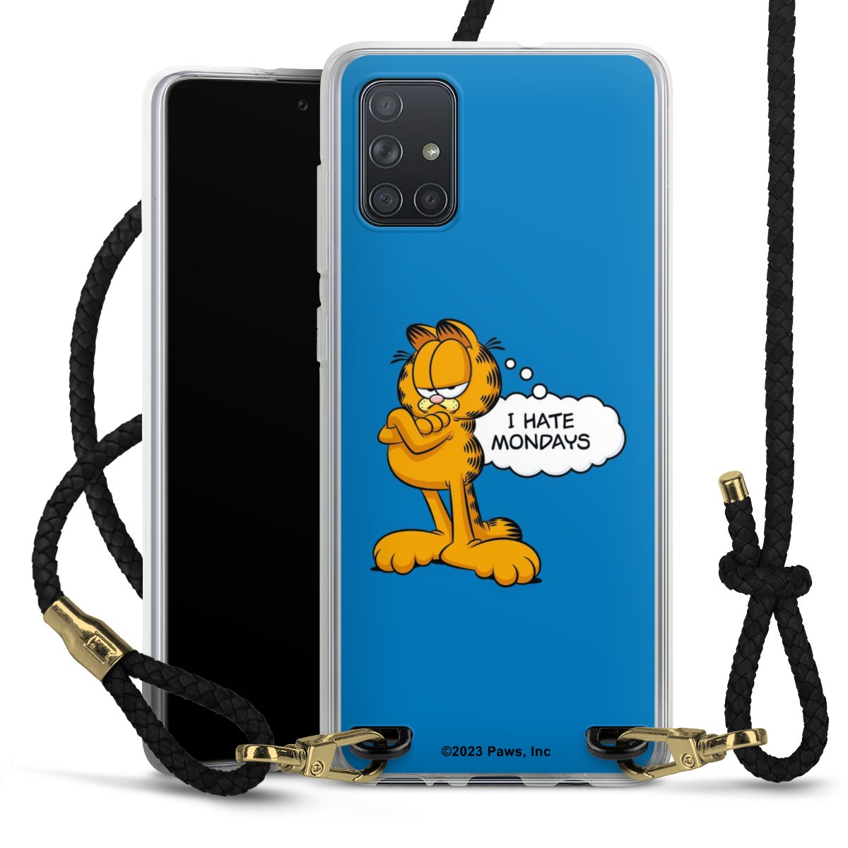 Garfield Je déteste les lundis Bleu