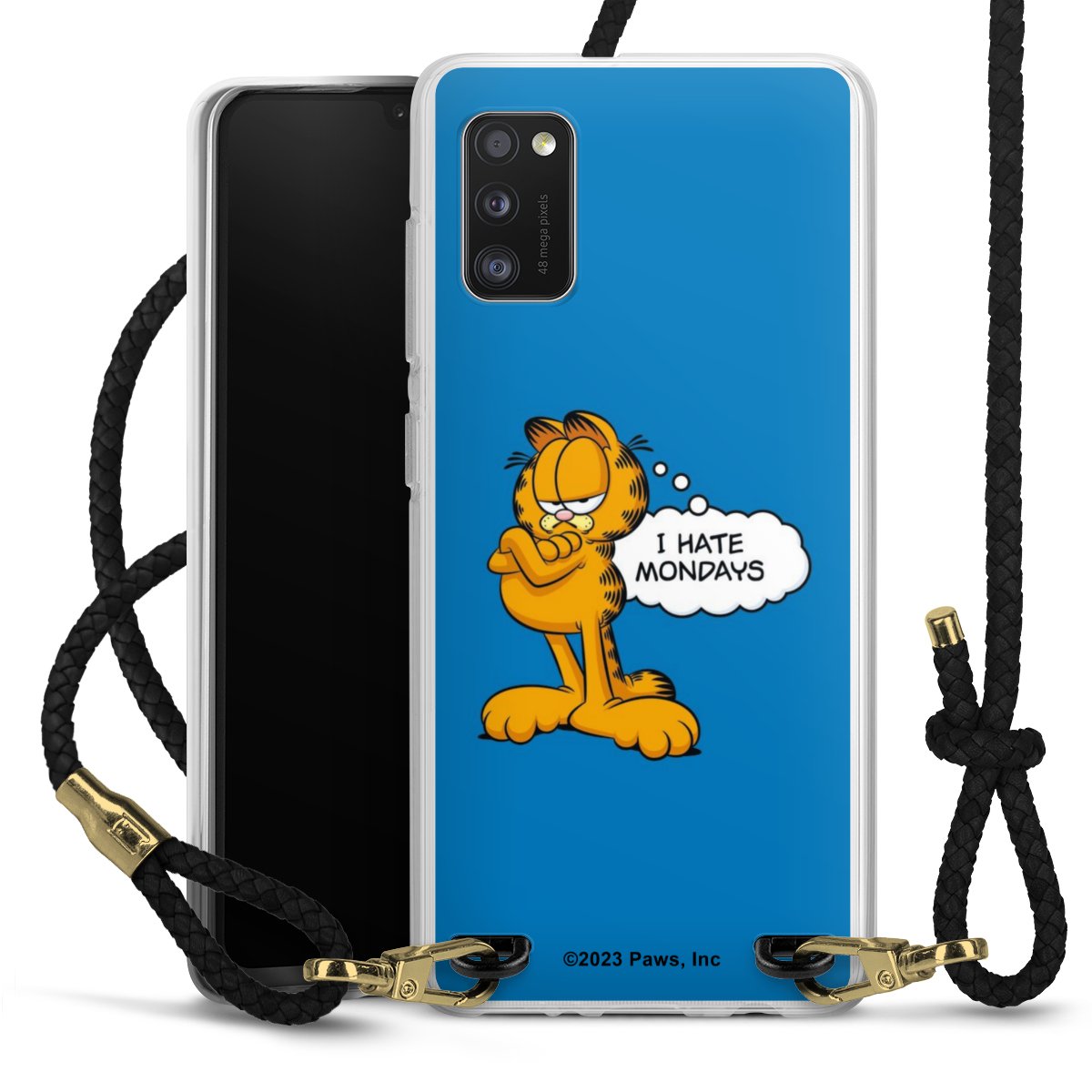 Garfield Je déteste les lundis Bleu