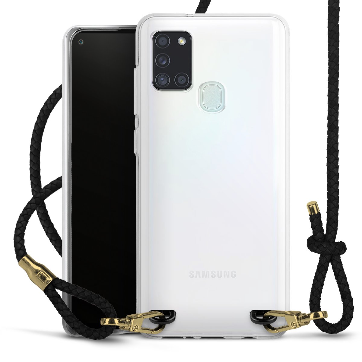 New Carry Case Transparent für Samsung Galaxy A21s