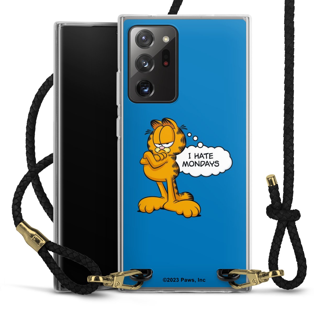 Garfield Je déteste les lundis Bleu