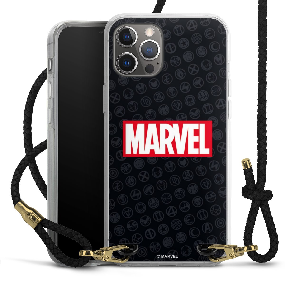 Marvel Logo Black Red 